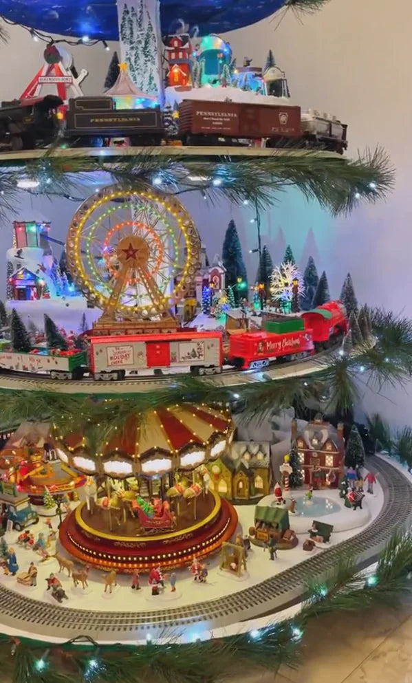 šLast Day Saleš„Ferris Shaped Christmas Tree (SIZE : 4FT,6FT,7FT,8FT,9FT)