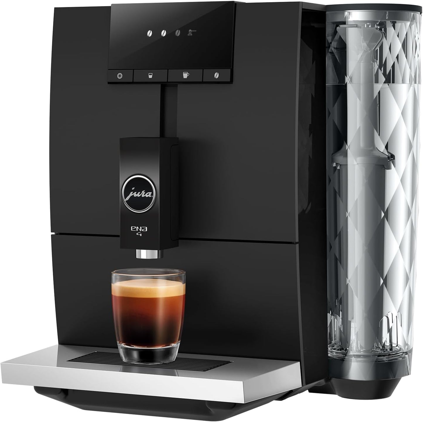 Jura ENA 4 Automatic Espresso Machine | One-Touch Bean-to-Cup, Café-Quality Flavor in 60 Seconds