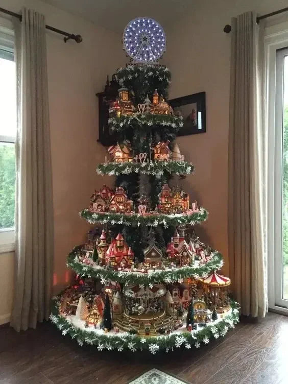 💝Last Day Sale💥Ferris Shaped Christmas Tree (SIZE : 4FT,6FT,7FT,8FT,9FT)