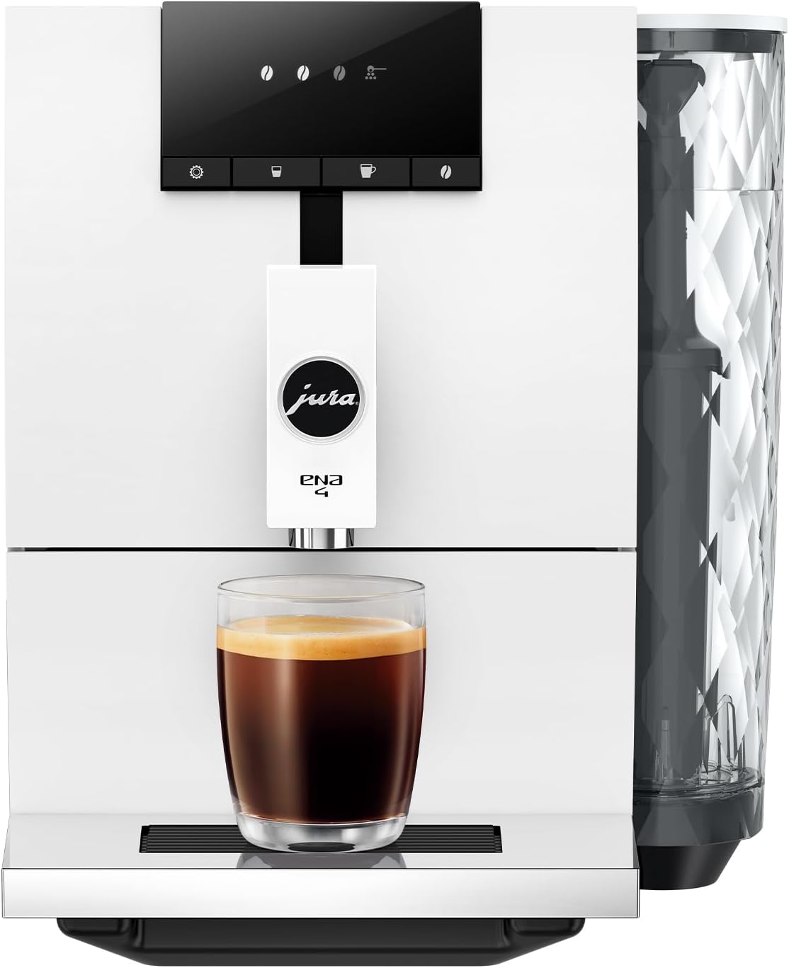 Jura ENA 4 Automatic Espresso Machine | One-Touch Bean-to-Cup, Café-Quality Flavor in 60 Seconds